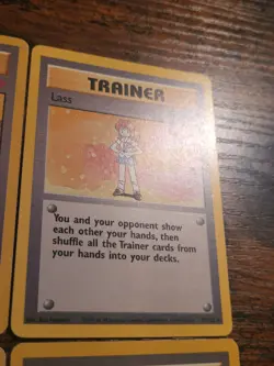 Pokemon Base Set Rare Trainer Lot Computer Search Item Finder Lass Lp MP 6 Cards - Image 4