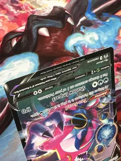 Pokemon TCG Hoopa V SWSH176 Black Star Promo Fusion Strike Card - Image 3