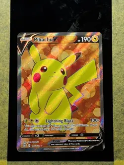 049 - Original Owner Pokemon TCG Pikachu V Ultra Rare Card 157/172 - Image 1