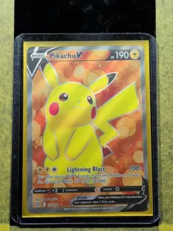 049 - Original Owner Pokemon TCG Pikachu V Ultra Rare Card 157/172 - Image 3