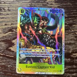Eustass "Captain" Kid (112) OP10-112 English SR Royal Blood One Piece Card Game - Image 1