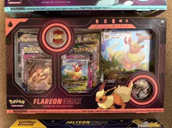 Pokemon Eeveelution Vmax Premium Collection Vaporeon Flareon Jolteon Set of 3 - Image 2