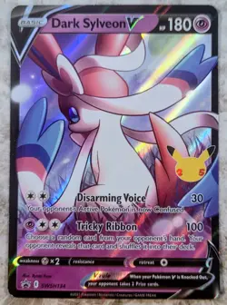Dark Sylveon V - SWSH134 - SWSH: Sword & Shield - Promo Cards - Holo - NM - Image 1