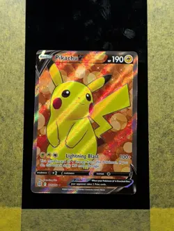 048 - Original Owner Pokemon TCG Pikachu V Ultra Rare Card 157/172 - Image 1