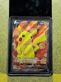 048 - Original Owner Pokemon TCG Pikachu V Ultra Rare Card 157/172 - Image 3