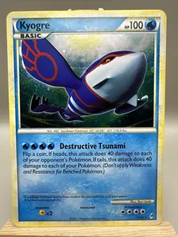 Pokemon Card Kyogre Call Of Legends Holo Rare 12/95 - Image 1