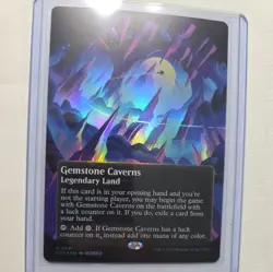 Gemstone Caverns MTG EOE: stellar sights BORDERLESS MYTHIC #0061 Foil - Image 2