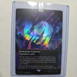 Gemstone Caverns MTG EOE: stellar sights BORDERLESS MYTHIC #0061 Foil - Image 4