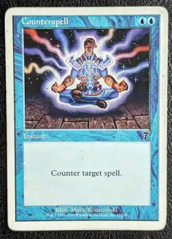 Counterspell (2 Pack) - Seventh Edition - 67/350 - MTG - Regular - Common - Image 2