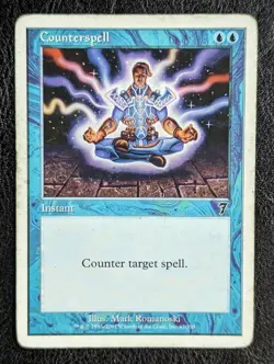 Counterspell (2 Pack) - Seventh Edition - 67/350 - MTG - Regular - Common - Image 4
