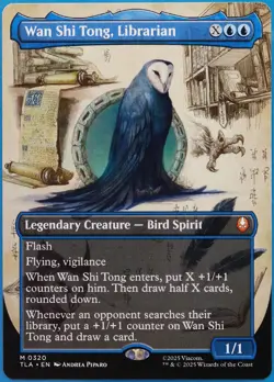 Wan Shi Tong, Librarian (Borderless) Avatar: The Last Airbender NM (510369) - Image 1