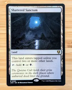 Shattered Sanctum - Innistrad Remastered #283 Rare - Mint, Pack Fresh - MtG - Image 1
