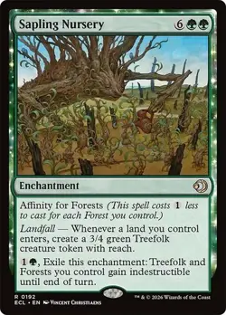 Sapling Nursery [Lorwyn Eclipsed] MTG - Image 1