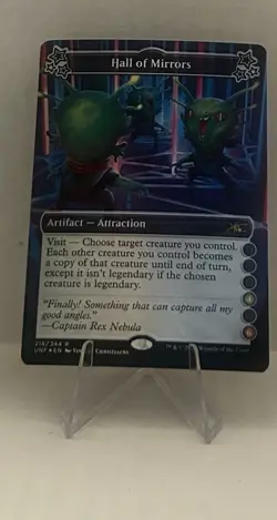 Hall of Mirrors (2-6) - Unfinity (UNF) - 216/244 - MTG - Foil - Image 1