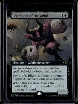 Champion of the Weird (Extended Art) - 360 - Foil - ECL - NM - MTG - Image 1