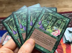 4x German FBB • Wild Growth • NM • Mtg (1755) - Image 1