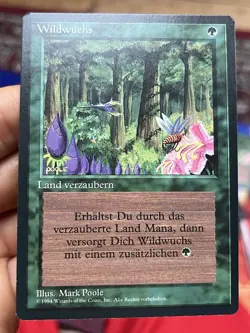 4x German FBB • Wild Growth • NM • Mtg (1755) - Image 4