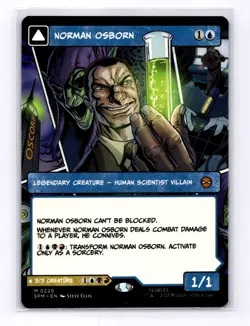 Norman Osborn (Borderless) M Marvel's Spider-Man 220 NM - Image 1
