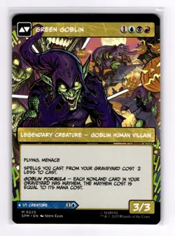 Norman Osborn (Borderless) M Marvel's Spider-Man 220 NM - Image 2