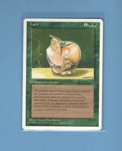 Magic the Gathering MTG - 4th Edition - Lure - Image 1