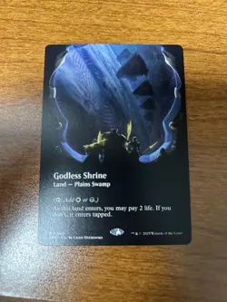 Godless Shrine (Borderless) Edge of Eternities Regular NM-M Unplayed - Image 1