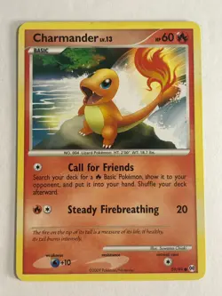 Pokemon TCG Arceus Charmander LV.13 59/99 Light Played - Image 1