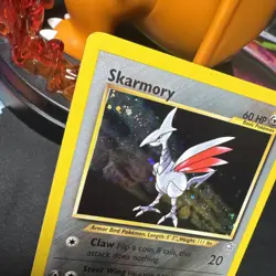 Skarmory 13/111 Holo Rare - Neo Genesis - Pokemon TCG 2000 Vintage - Image 2