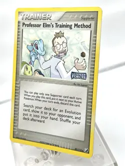 Pokemon 2005 EX Unseen Forces | Professor Elm's Training Method | #89/115 HOLO - Image 3