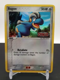Bagon 43/108 Reverse Holo Stamped - 2007 Pokemon EX Power Keepers - Image 1