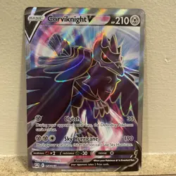 Corviknight V (Full Art) 156/163 (NM) - SWSH05: Battle Styles Pokemon TCG 2021 - Image 1