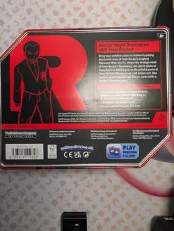 Pokemon TCG Destined Rivals Mewtwo Tin with PROMO CARD *** EMPTY *** NO CARDS - Image 2