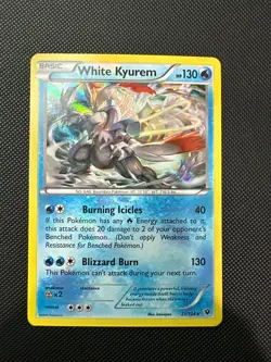 Pokemon - White Kyurem 21/124 Holo - XY Fates Collide MINT - Image 1