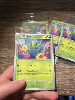 Oddish SVP 102 Promo Path To The Peak Pokemon Card Sealed NM/MINT - Image 1