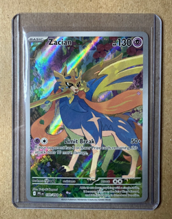 Pokemon TCG: Zacian 100/094 Me02: Phantasmal Flames Holo IR NM - Image 1