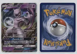 Mewtwo GX Pokemon Sun & Moon Shining Legends #39 - Image 3