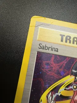 Pokemon TCG - Sabrina Trainer Holo Gym Challenge 1st Edition Vintage WOTC - DMG - Image 3
