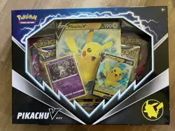 Pokemon TCG: Pikachu V Box Factory Sealed Shown As Is 820650851179 - Image 1