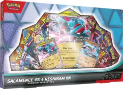 Pokemon Salamence ex & Reshiram ex Premium Collection Box SEALED, Fast Shipping - Image 1