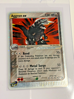 Pokemon TCG: Aggron ex Sandstorm 95/100 Holo Rare EXC - Image 1