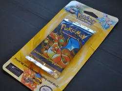 Pokemon 1999 Base Set Unlimited Sealed Blister Pack - Charizard - 34.0g - Image 5