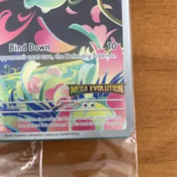 Pokemon Mega Evolution Box Topper, Bulbasaur 133/132 Sealed Stamp Promo shiny - Image 3