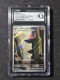 Charmeleon #169/165 Ill. Rare Holo - Pokemon(2023) S&V 151 CGC 9.5 Mint+💎💎 - Image 1