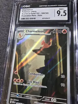 Charmeleon #169/165 Ill. Rare Holo - Pokemon(2023) S&V 151 CGC 9.5 Mint+💎💎 - Image 3