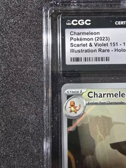 Charmeleon #169/165 Ill. Rare Holo - Pokemon(2023) S&V 151 CGC 9.5 Mint+💎💎 - Image 4