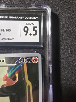 Charmeleon #169/165 Ill. Rare Holo - Pokemon(2023) S&V 151 CGC 9.5 Mint+💎💎 - Image 5
