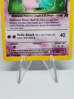 Pokemon TCG Dark Slowbro 12/82 Team Rocket-Unlimited Edition Holo Rare, Vintage! - Image 3