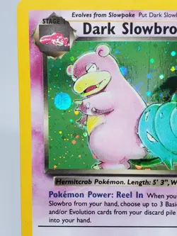 Pokemon TCG Dark Slowbro 12/82 Team Rocket-Unlimited Edition Holo Rare, Vintage! - Image 4