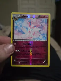 Pokemon XY - Furious Fists 72/111 Sylveon Reverse Holo (Well Loved) - Image 1