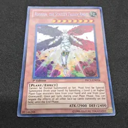 Rosaria the Stately Fallen Angel PRC1-EN016 1st Edition Secret Rare LP Yu-Gi-Oh! - Image 3