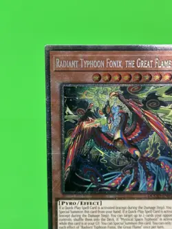 Yu-Gi-Oh Doom Of Dimensions Radiant Typhoon Fonix, The Great Flame Starlight NM! - Image 4